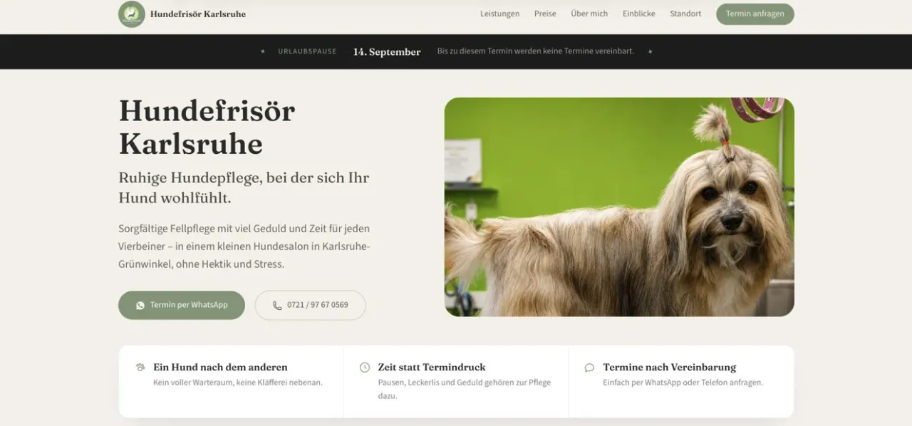 Hundefrisör Karlsruhe